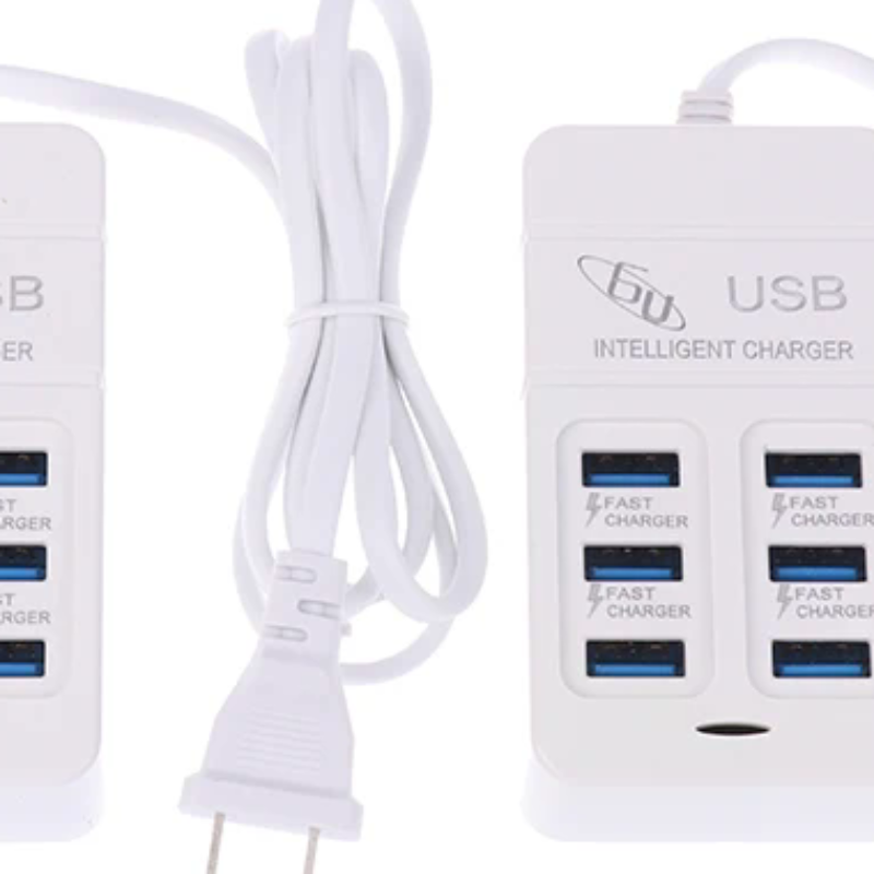 Multi Port Usb Hub - 1 قطعة الولايات المتحدة التوصيل 6