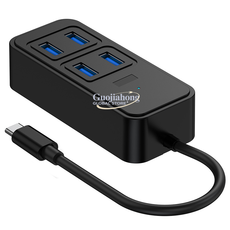 Docking Station Usb C - موزع USB3.0 عابر للحدود، محول واجهة