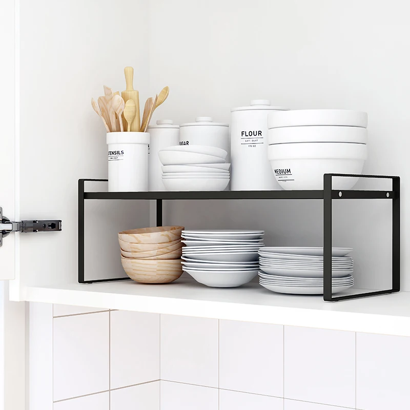 Server Rack Shelf - الصلب أطباق المطبخ وعاء تخزين الرف