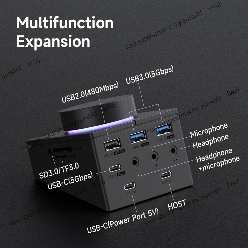 محول USB C مع أزرار اختصار، مح - مراجعة Docking Station Usb C وسعره
