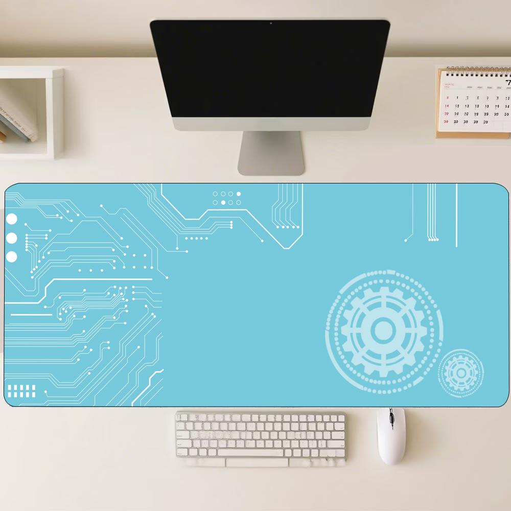 بساط فأرة ممدد بنمط تروس من بل - مراجعة Office Tech Set Up وسعره