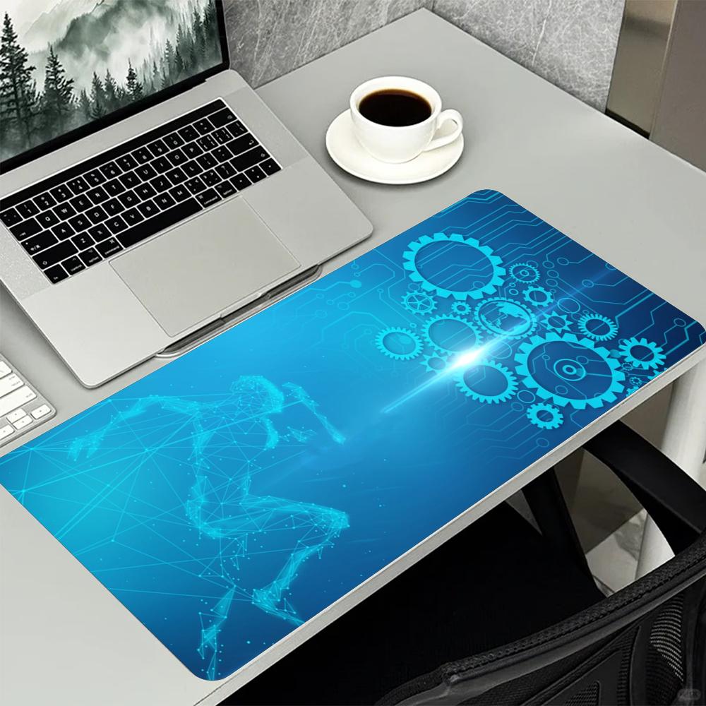 بساط فأرة ممدد بنمط تروس من بل - مراجعة Office Tech Set Up وسعره