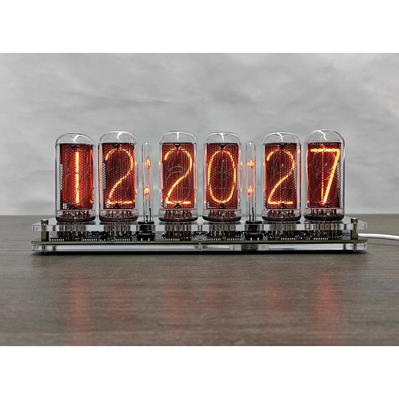 GHXAMP 6 أرقام IN-18 Nixie ساع - مراجعة Tech Office Youtube وسعره