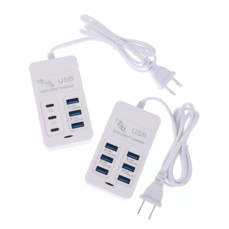 1 قطعة الولايات المتحدة التوصي - مراجعة Multi Port Usb Hub وسعره
