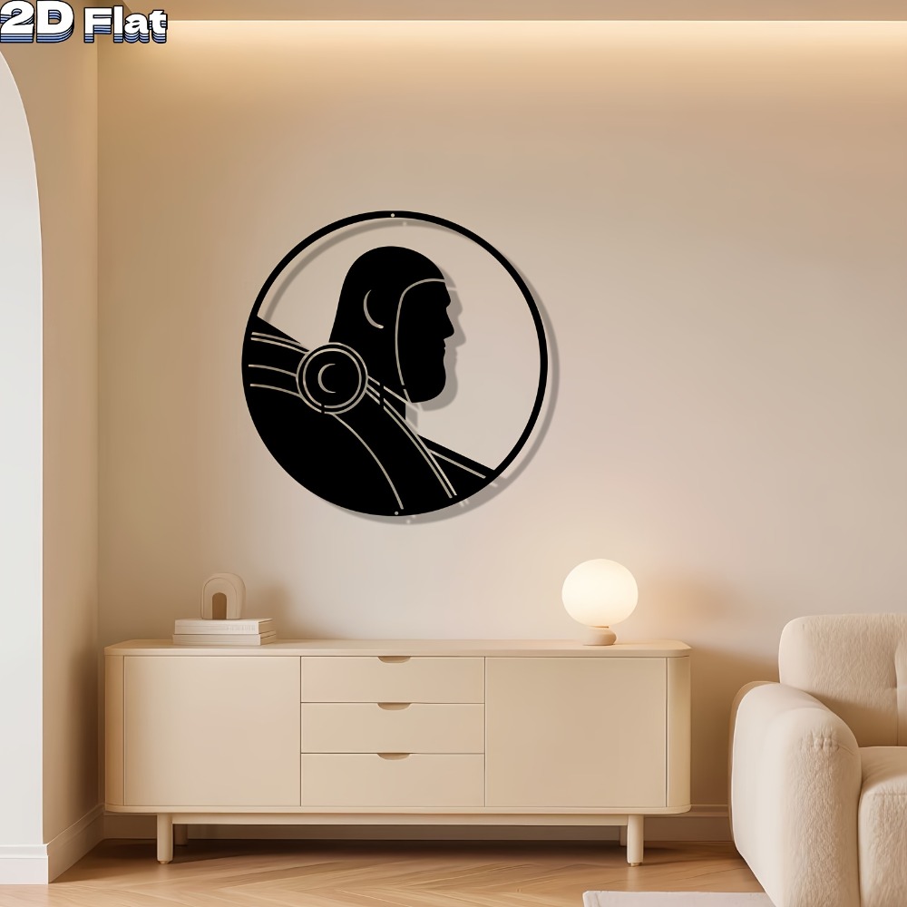 لوحة جدارية حديثة على شكل روبو - مراجعة Tech Office Wall وسعره