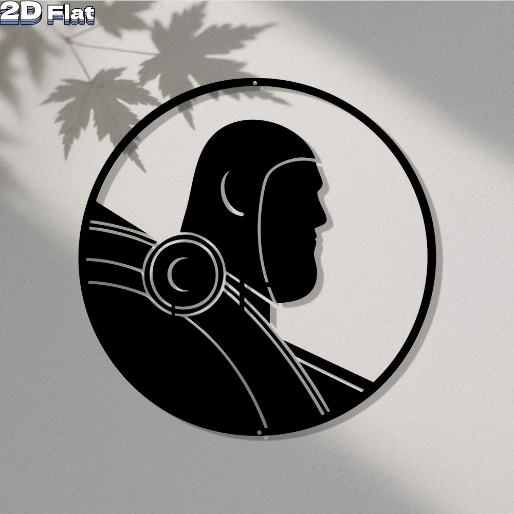 لوحة جدارية حديثة على شكل روبو - مراجعة Tech Office Wall وسعره