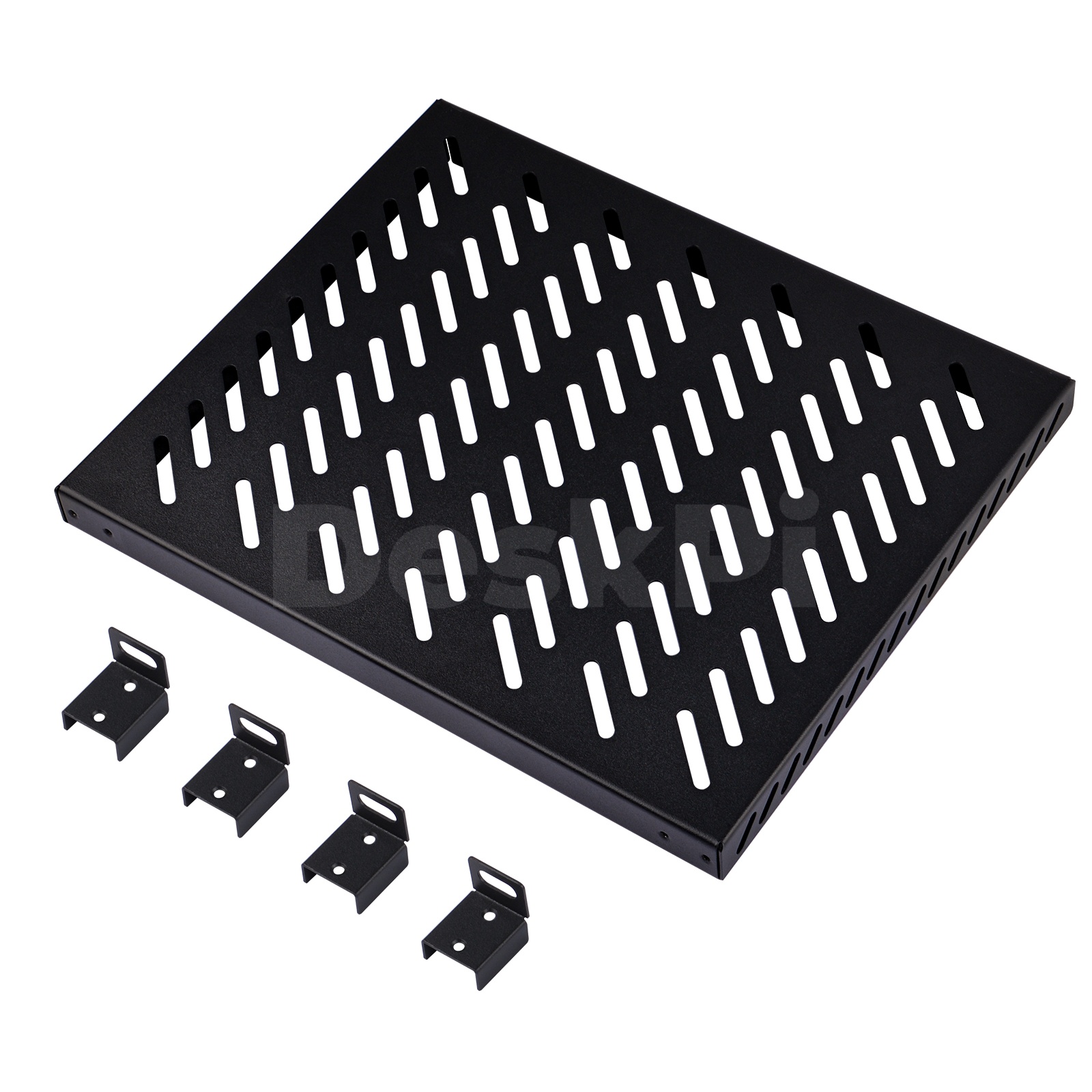 ملحقات DeskPi RackMate رف ثقيل - مراجعة Server Rack Shelf وسعره