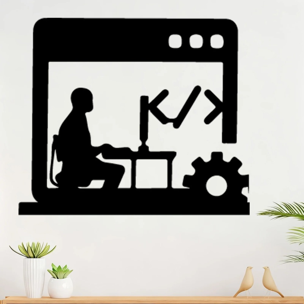 لوحة جدارية معدنية حديثة بتصمي - مراجعة Tech Office Wall وسعره