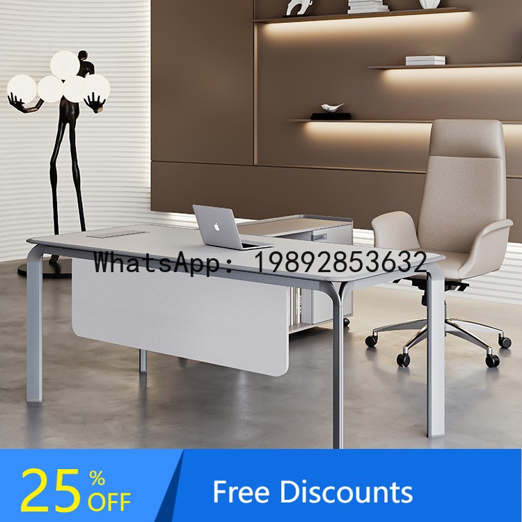 YFY مكتب مدير مكتب بسيط وحديث  - مراجعة Office Tech Management وسعره