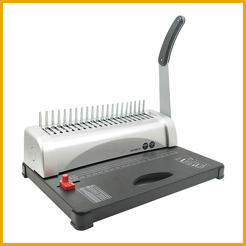 آلة تجليد جديدة، ماكينة تجليد  - مراجعة Binding Machine Comb وسعره