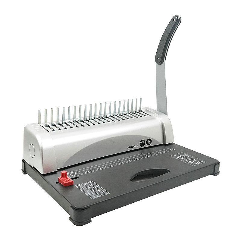 آلة تجليد جديدة، ماكينة تجليد  - مراجعة Binding Machine Comb وسعره