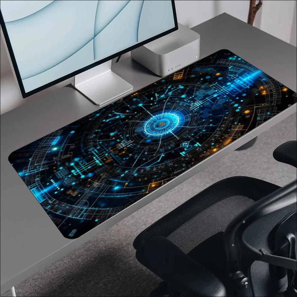 بساط فأرة مكتبي كبير بتصميم دا - مراجعة Office Tech Set Up وسعره