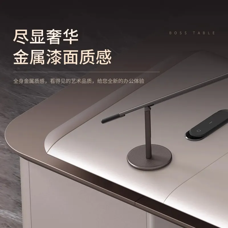 طقم مكتب تنفيذي حديث مع كرسي،  - مراجعة Office Tech Management وسعره